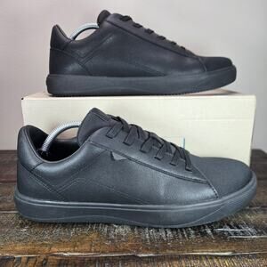 Vessi Soho Sneaker Mens Size 11 Waterproof Shoes Casual Asphalt Black Black